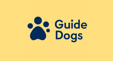 Guide dogs logo paw