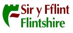 Sir y Fflint Flintshire logo